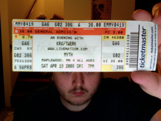 Kraftwerk Ticket